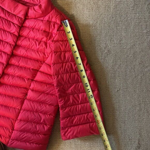 J. McLaughlin puffer down jacket with three-quarter length sleeves - Picture 10 of 10